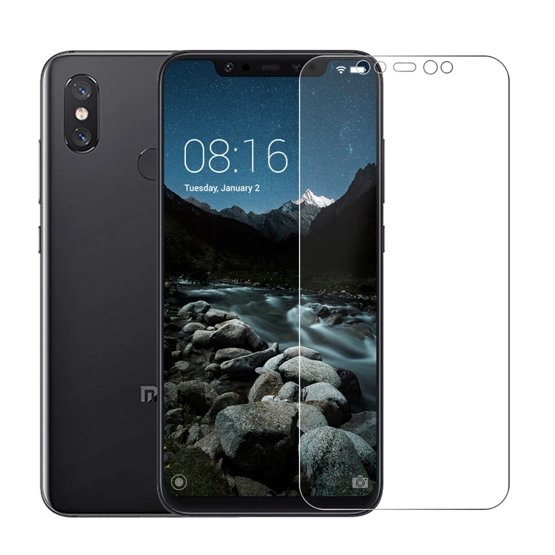 10 шт./партия 2.5D 0,26 мм 9H Pre mi um закаленное стекло для Xiaomi mi 8 mi 8 6,2" Защитная пленка для экрана для Xiaomi mi 8