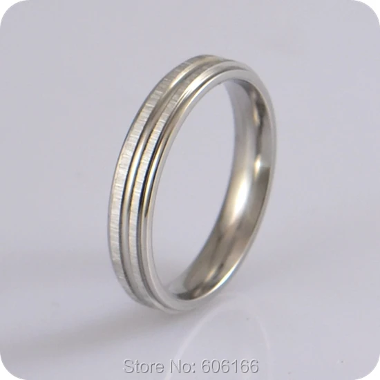 

12pc 4mm Engagement Wedding Ring Enragement Ring for Men Women Couple Rings Silver Comfort Fit Stainless Steel Rings TOP Quality