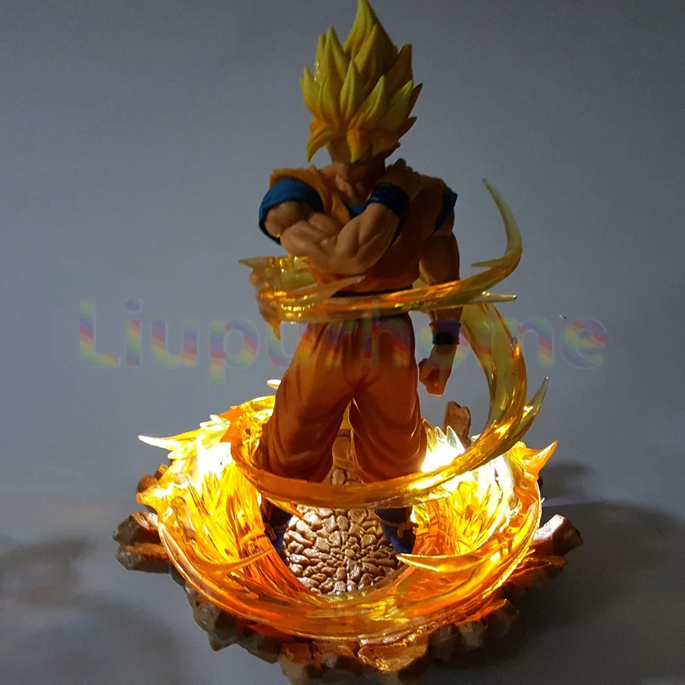 Жемчуг дракона Z Goku с эффектом DIY светодиодный ночник аниме Dragon Ball DBZ Сон Гоку Светодиодная лампа Рождественский Декор Lampara Led