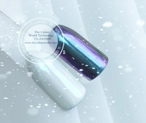 Дешево TCWB177 Magic коричневый красный, фиолетовый цвет смещения эффект Пигментный порошок ногтей Книги по искусству гель для ногтей лак для ногтей тен...