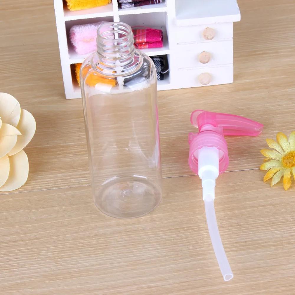 Bottle Refillable Protable 75ML/100ML Soap Shampoo Lotion Foam Water Plastic Pressed Pump Spray Bottle Refillable
