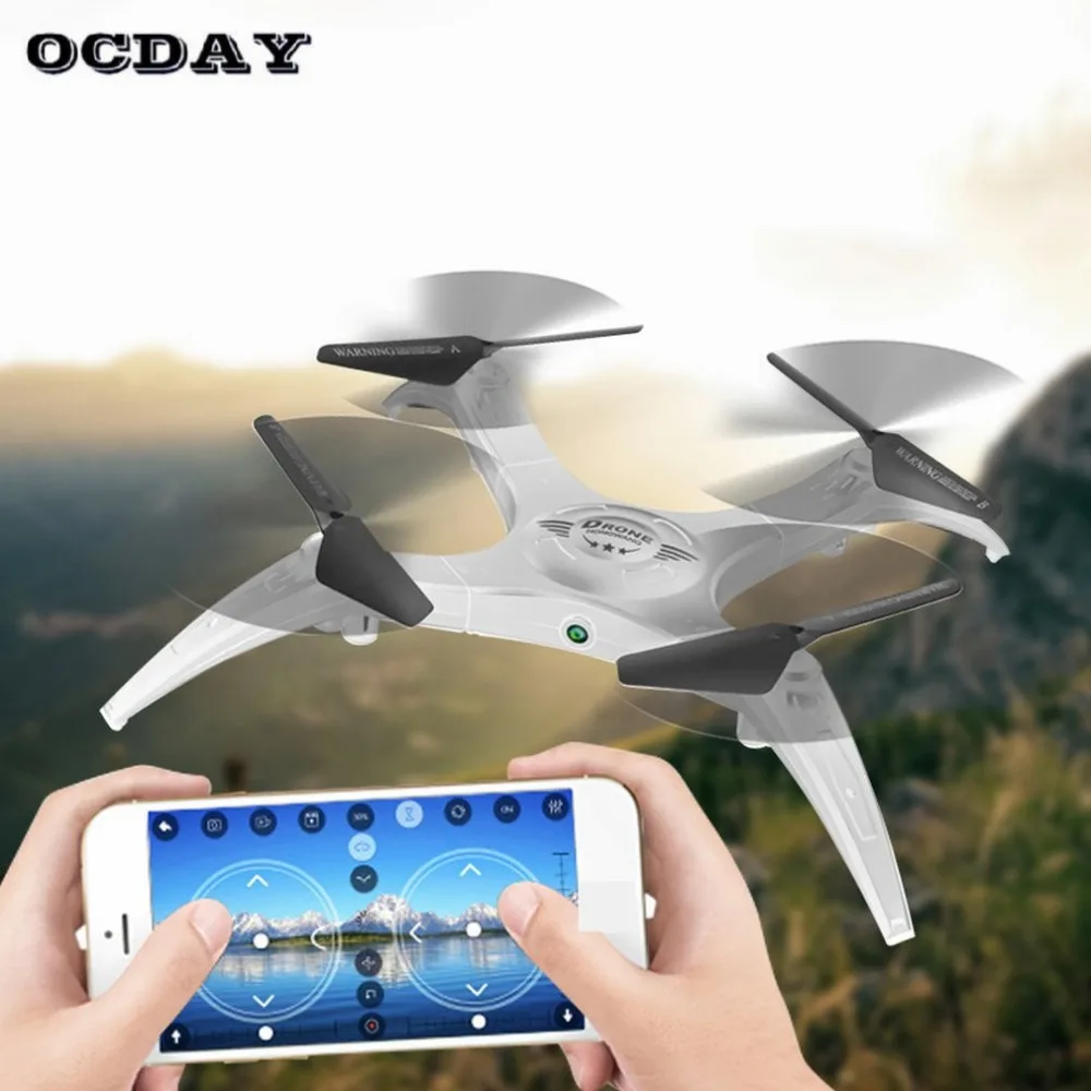 

HW7016 2.4GHz Mini Portable 0.3MP Anti-shake Camera RC Drone helicopter Altitude Hold Wi-Fi FPV Quadcopter hi