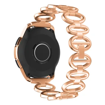 

Women 20mm Stainless Steel Watch Band Replacement Strap for Samsung Galaxy Watch 42mm JR Deals