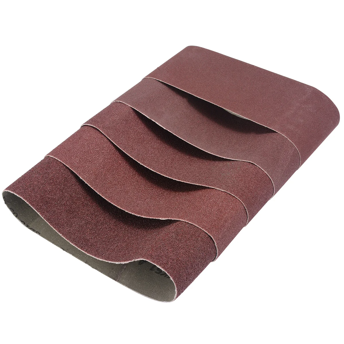 5pcs 75*457mm Abrasive Sanding Belts 60 80 100 120 240 Grits Grinding Polishing Replacement Paper For Sander Power Tool