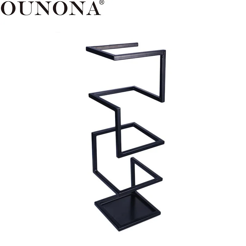OUNONA الإبداعية حامل مظلة حامل المعادن مظلة رف التخزين المنظم ل المدخل مدخل مكتب