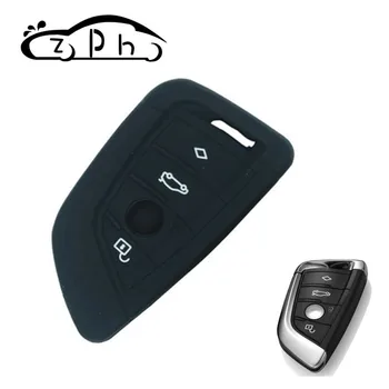 

Silicone Car Key Shell Fob Holder Case Cover For BMW F15 F16 F48 G30 F85 G11 X1 X5 X6 M 2018 X1 X3 X4 X5 X6 35i 50i Free Ship