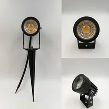 Мини наружный светодиодный прожектор 3 Вт 5 Вт, Светодиодный прожектор 12 в 110 В 220 В, водонепроницаемый прожектор для садового освещения