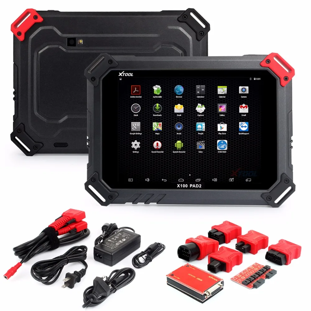 XTOOL X100 Pad2 Pro автоматический ключ программист с KC100 для VW 4th 5th Pro PAD 2 EPB EPS OBD 2 регулировка одометра X100 PAD2