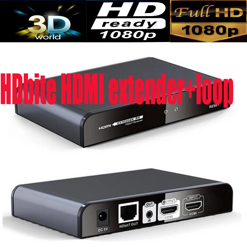 Prix pour HDMI Récepteur pour LKV383pro HDbite HDMI extender avec IR & HDMi Boucle jusqu'à 120 M suports 1 Émetteur à N récepteurs Prix pour HDMI Récepteur pour LKV383pro HDbite HDMI extender avec IR & HDMi Boucle jusqu'à 120 M suports 1 Émetteur à N récepteurs