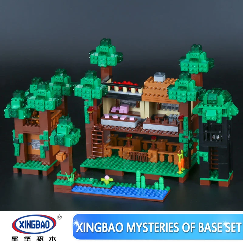 

Xingbao 09003 1114Pcs Creative MOC Series The Mysteries of Base Set Children Educational Building Blocks Bricks Toys Model Gifts