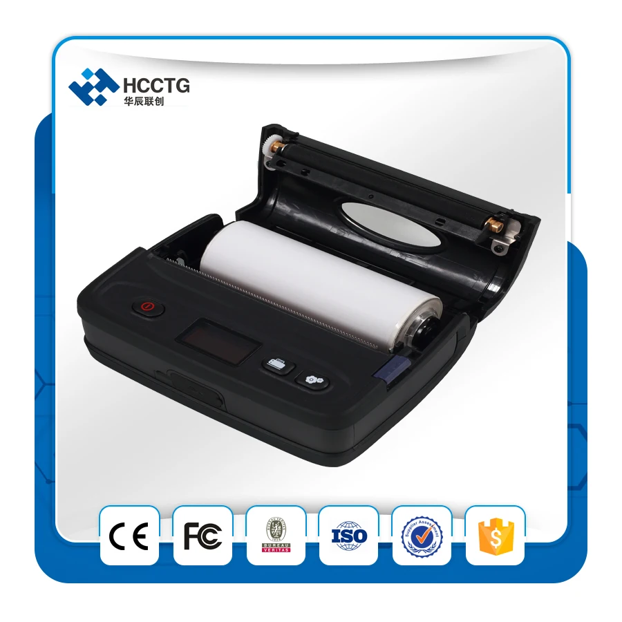 USB 112m 열전사 프린터 블루투스 4인치 라벨 프린터 HCC-L51 모바일 바코드 프린터