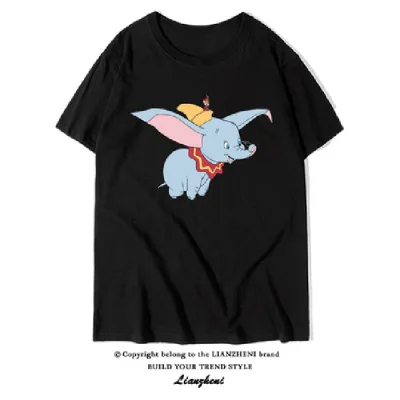 

Han edition of the original jumper SuFeng cartoon T-shirt animation dumbo printing multicolor code frock