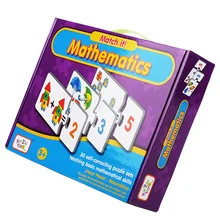 Детские игрушки раннего развития бумажные математические головоломки добавить и вычитать родитель-ребенок интерактивные игрушки