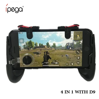 

ipega Pubg Mobile Gamepad Pubg Controller for Phone Grip with Joystick / Trigge L1R1 for iPhone Android IOS Mobile Legends Game
