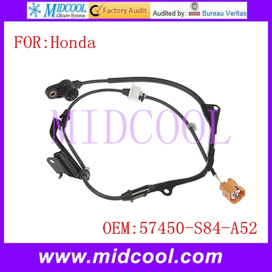 

New ABS Sensor Wheel Speed Sensor use OE No. 57450-S84-A52 / 57450S84A52