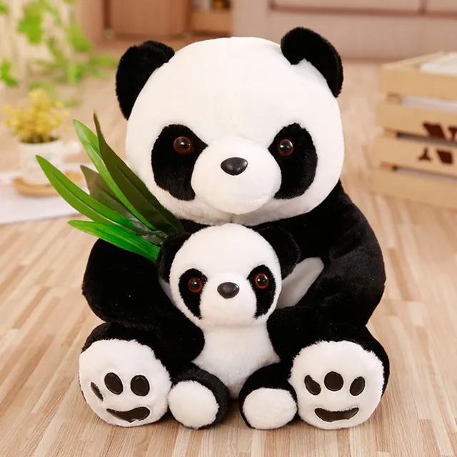 US $25.19  50 cm Big Size Soft Simulation Panda Plush Toy Stuffed Animal Toys Panda For Children Education Hom