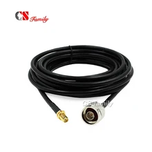 5 м 196.85in N штекер SMA женский RF коаксиальный, адаптер коаксиальный удлинитель 1 шт