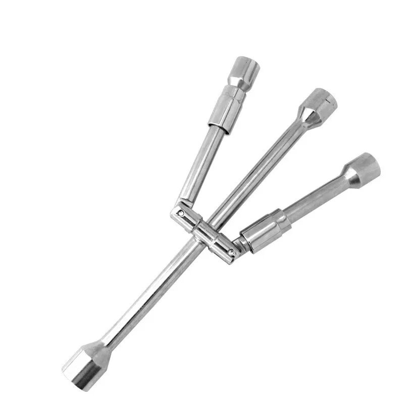 High Quality Folding Torque Wrench Cross Hex Socket Wrench 45 Carbon