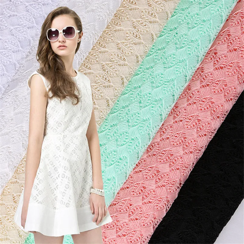

DoreenBeads 2018 European Fashion Spring Summer Polyester Lace Fabric Grape Pattern For Women Party Dress Fabric 100*145cm,1PC