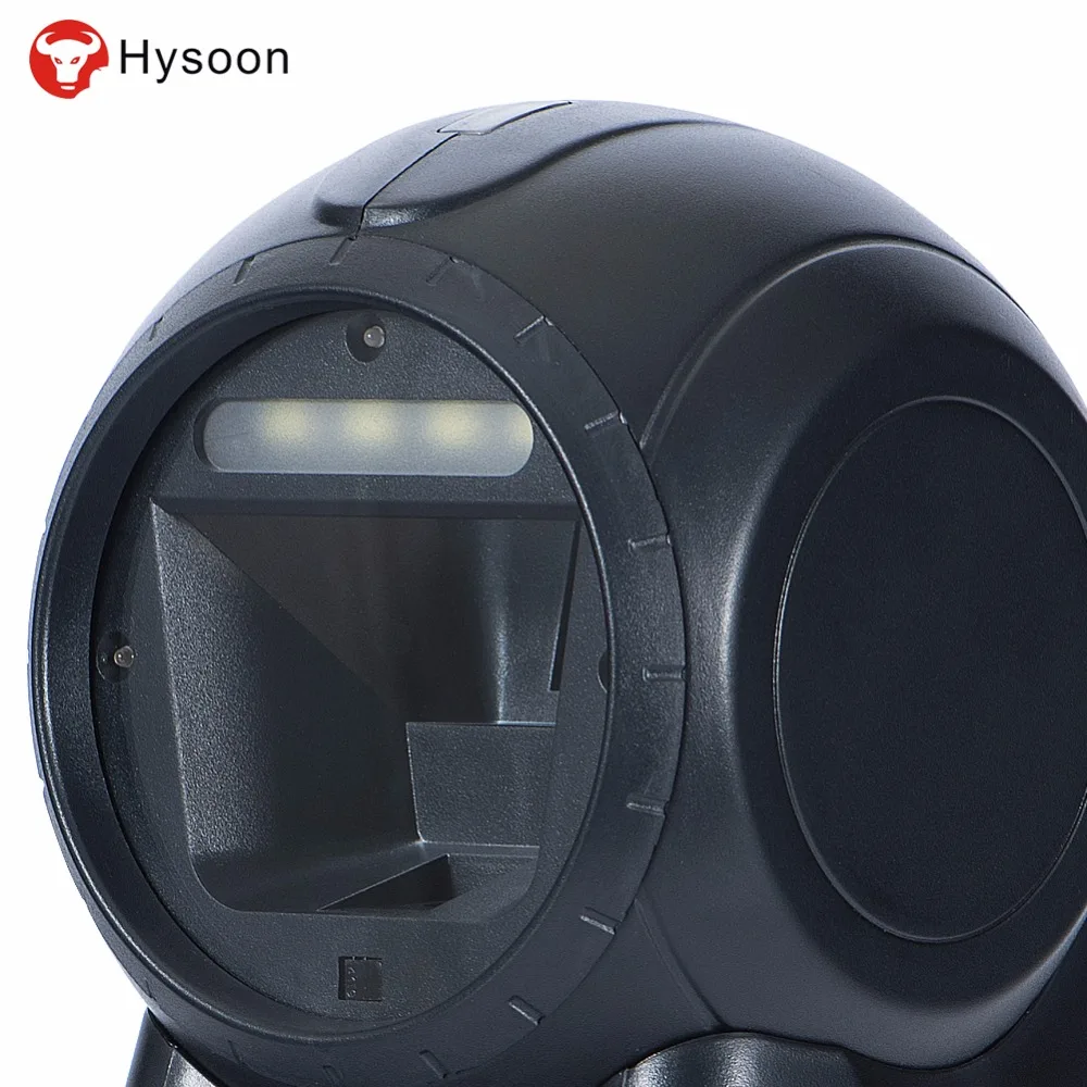 1D 2D Barcode Scanner Desktop Bar Code Reader with Automatic IR Sensor Scanning Platform fit POS S9T-YIr (38)