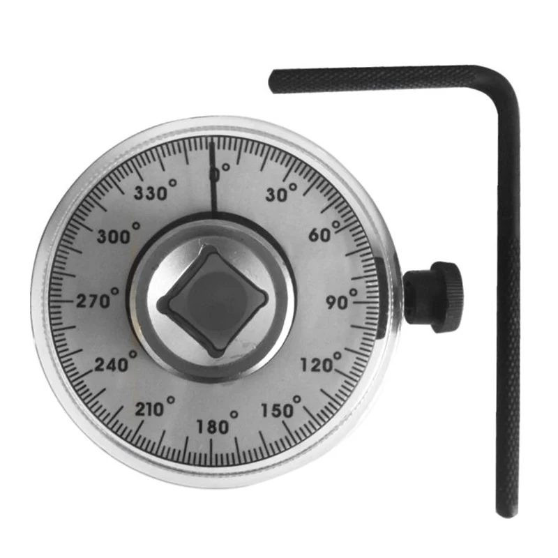 

Dial Rotary Angle Gauge 1/2 drive Professional Torque Wrench Bike Professional Repair Tool Socket Wrench