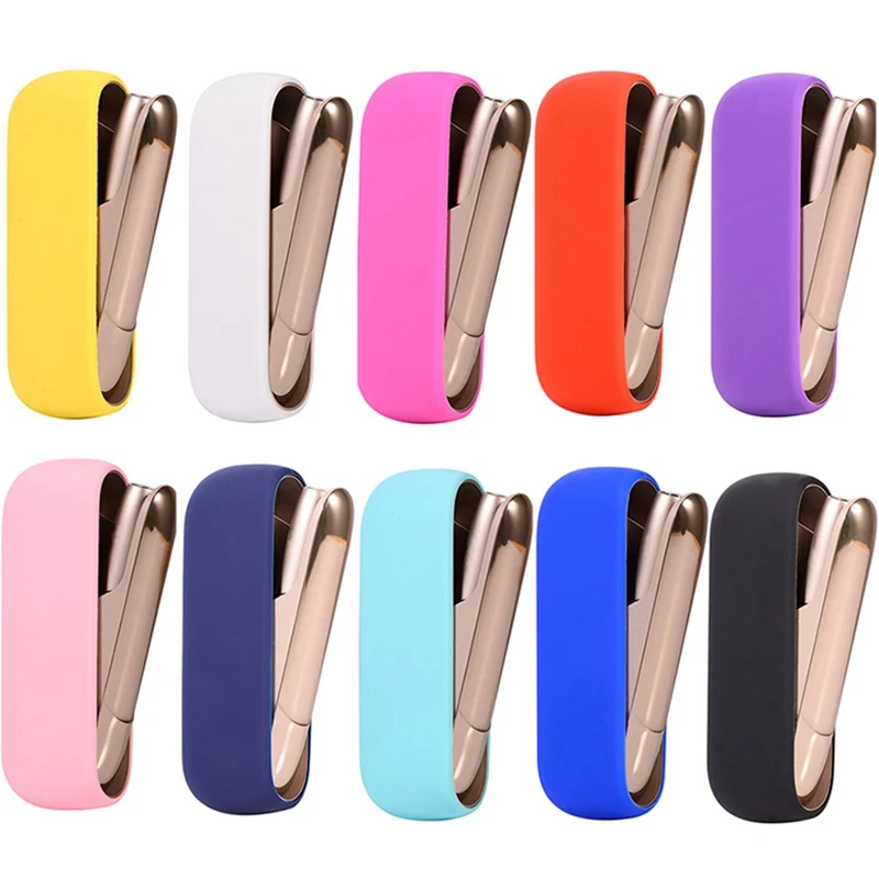 Soft Candy Color Silicone Cover Case For Iqos 3.0 Cigarette Accessories