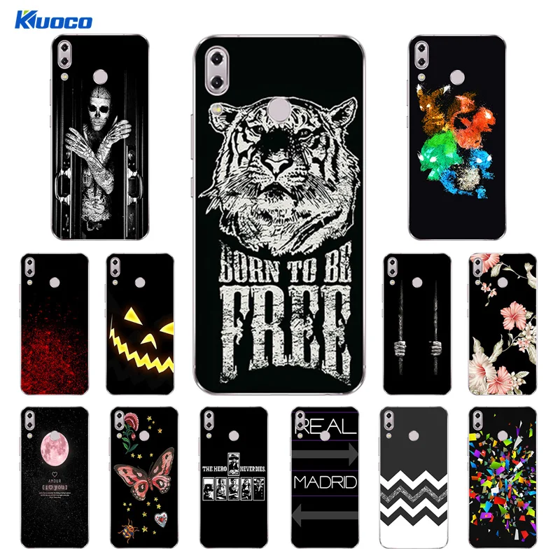 6.2 inch for Asus Zenfone 5z ZS620KL Phone Cases 5 ZE620KL Character Printing Soft Silicone TPU Back Cover |