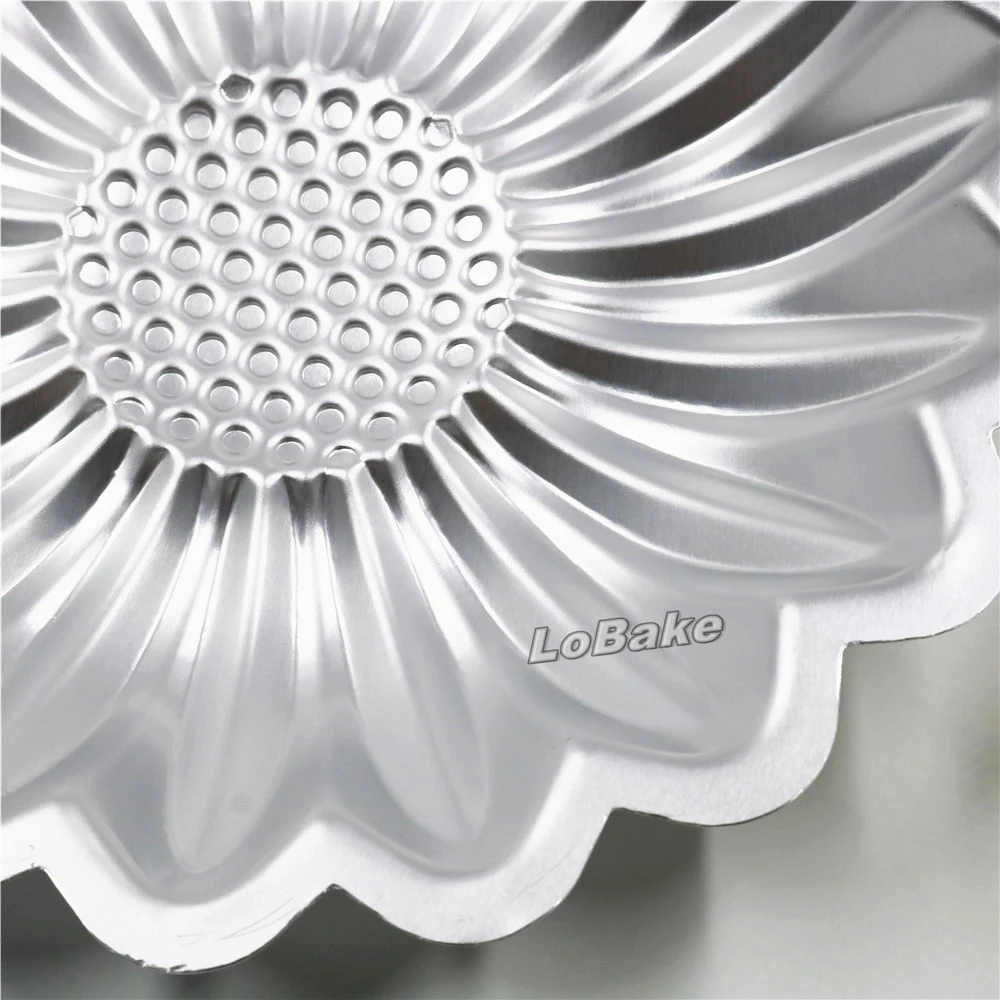 Алюминиевая форма для торта в форме подсолнуха 10 дюймов|baking pan|aluminum cake moldaluminium |