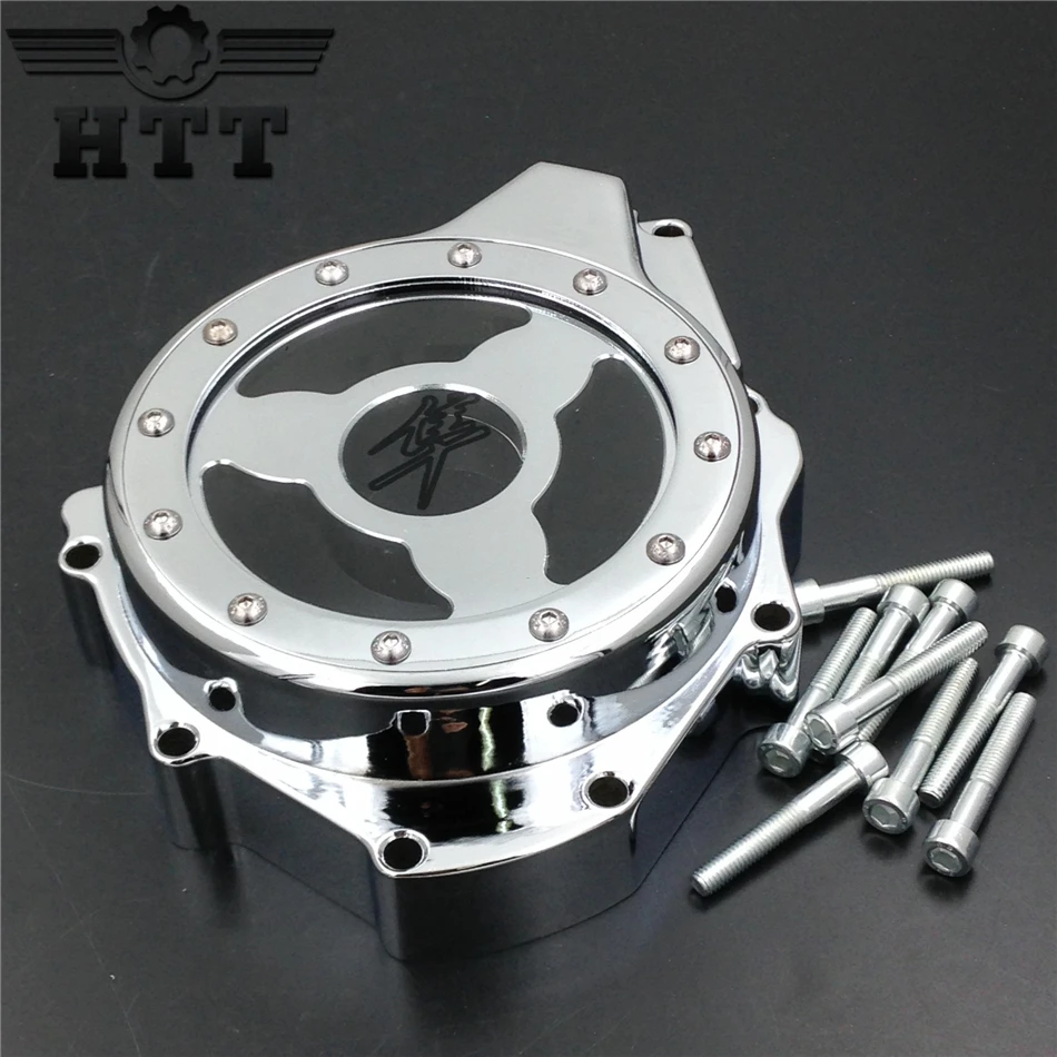 Aftermarket free shipping motorcycle parts Glass see through Engine