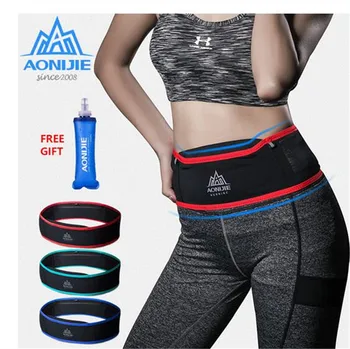 

AONIJIE Running Belt Sport Bag Water Resistant Waist Pack Outdoor Jogging Marathon Trail Racing Training For Men Women