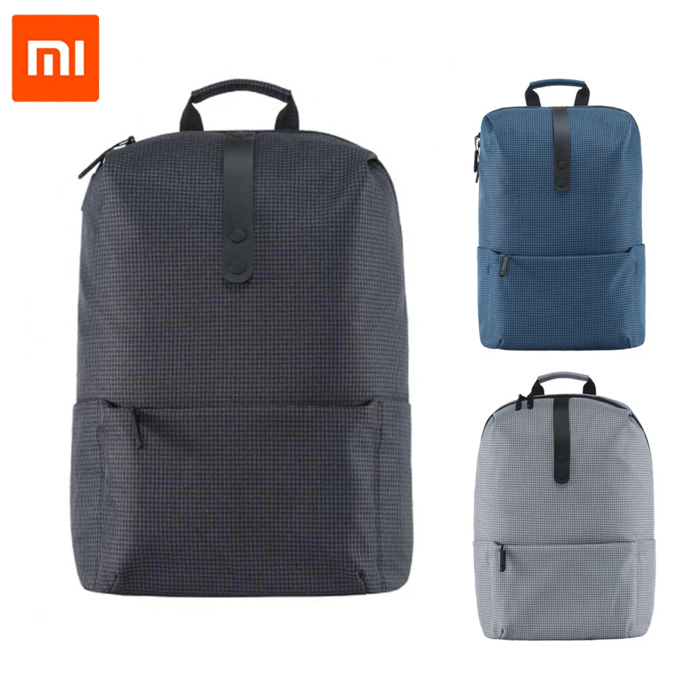Pаспродажа Новинка 2017 года Xiaomi Мода Школьный рюкзак сумка 600D полиэстер прочный водостойкий открытый костюм для дюймов 15,6 дюймов ноутбук