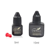 Леди черное небо клей для наращивания ресниц Клей для ресниц сильный черный клей Корея супер Наращивание ресниц Клей не раздражает не чувствительный