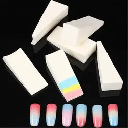 10 шт./компл. новые женские спонжи для ногтей для салона для акриловых DIY пилки для ногтей макияж маникюр градиентные советы оборудование для