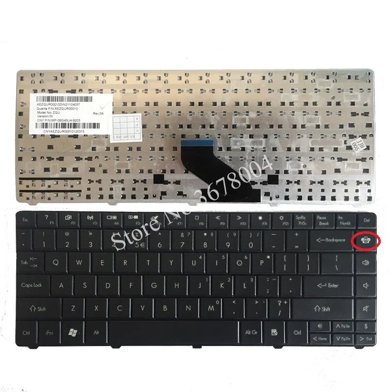 Новая клавиатура для ноутбука US Acer Aspire E1-471G E1-421G E1-431G E1-471 black | Компьютеры и офис