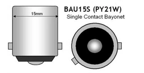 1х BAU15S PY21W 33 SMD 5730 задний светодиодный фонарь для автомобиля, боковой габаритный фонарь, задний фонарь, сигнальная лампа 12 В постоянного тока белого и желтого цвета