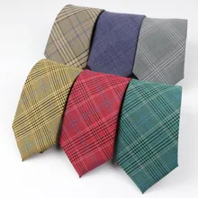 Модный мужской цветной галстук, деловые галстуки для костюма, узкий галстук в полоску, тонкий, 7 см, ширина, галстук-стрела, толстые Галстуки