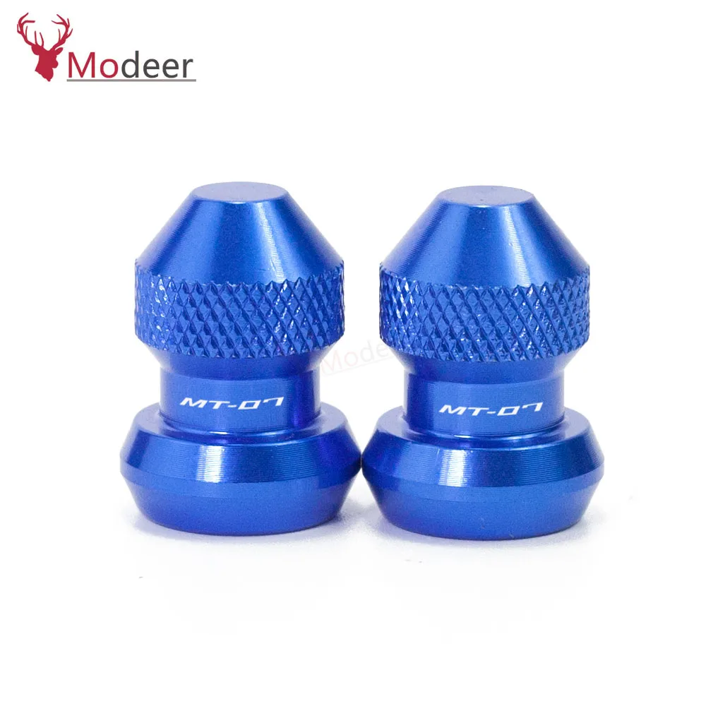 

Motorcycle Accessorie Wheel Tire Valve caps CNC Aluminum Airtight cover for YAMAHA MT07 MT-07 MT 07 all year