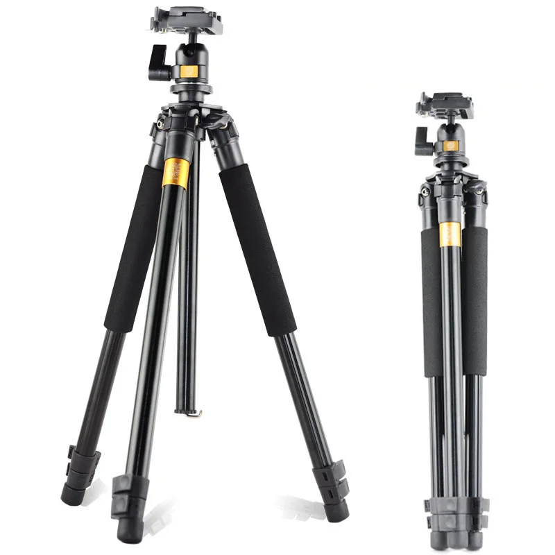 

Pro Q308 Aluminum Portable Digital Photography Tripod With Ball Head & Quick Release Shoe Plate Camera Stand For Video & DSLR