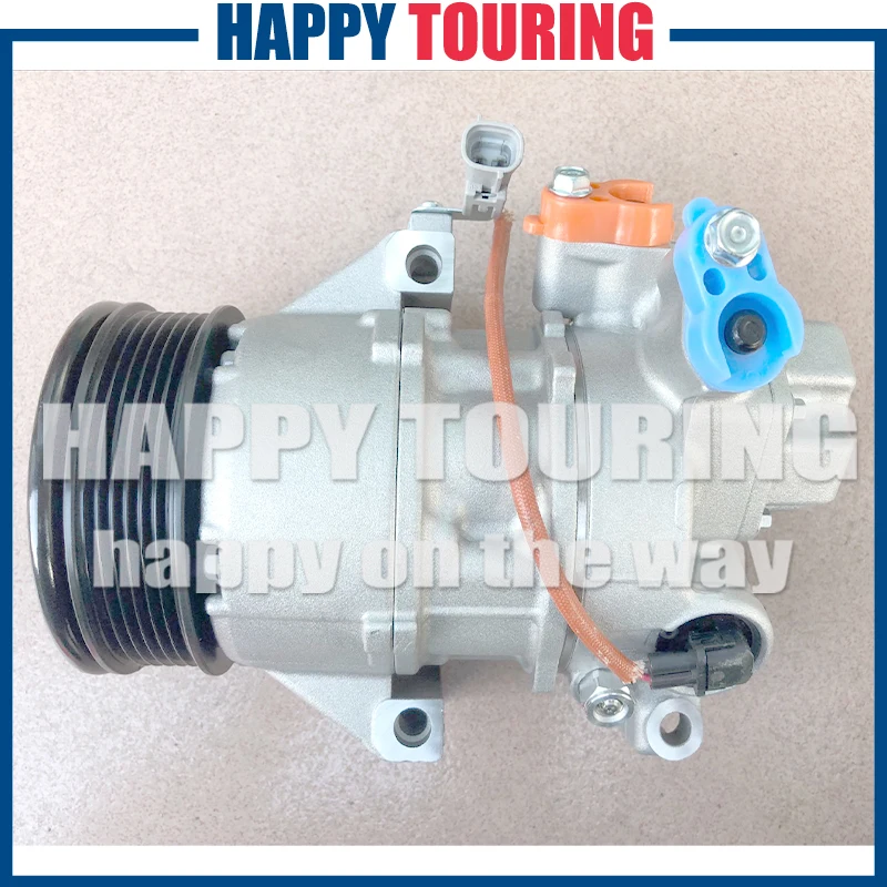 4,5SER09C Car AC Compressor FOR Toyota Yaris 2005-2012 88310-0D200 88310-0D201 88310-0D202 88310-0D230 447260-1504 447260-1505 6PK
