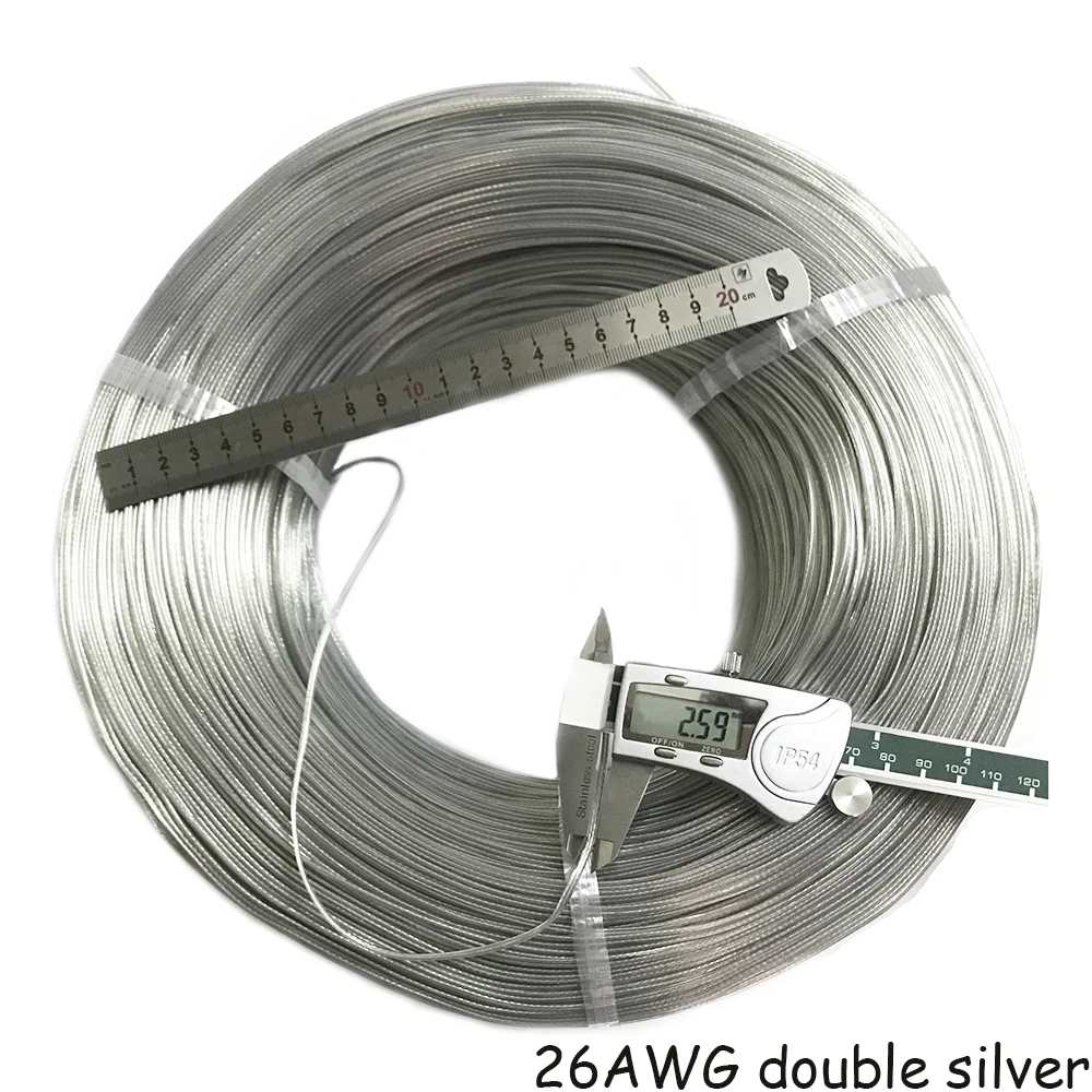 5 метров 26AWG 2468 UL2468 ПВХ Луженый Медный шнур Золото Серебро ROHS 20 22 24AWG аудио кабель