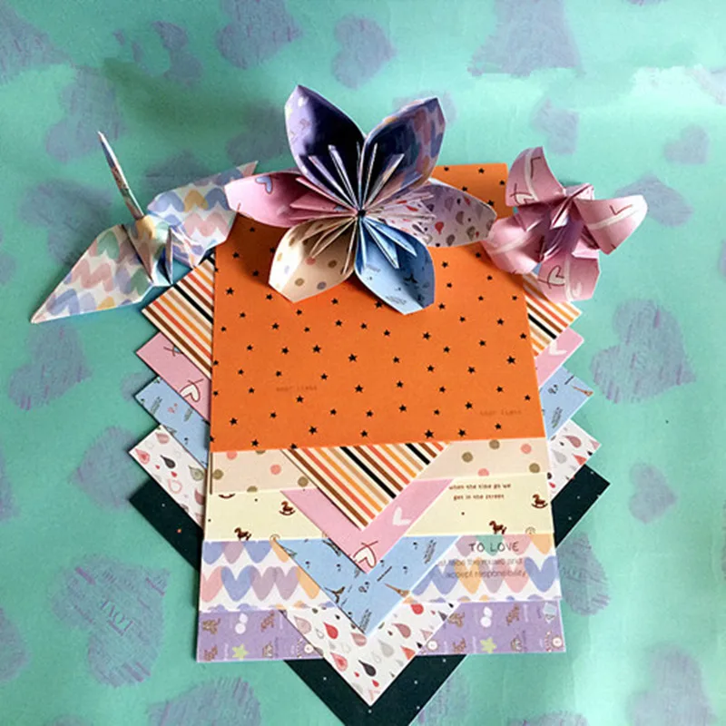 50pcs/lot 15*15cm Origami Paper Folding Square Paper ...
