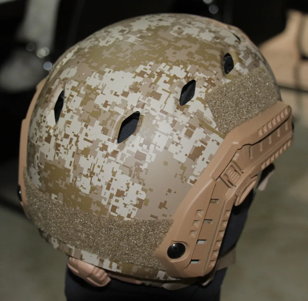 Армейский Быстрый Шлем BJ ТИП тактическая Боевая Экипировка военный страйкбол шлем Охота Пешие прогулки велосипедный шлем камуфляж ABS стрельба