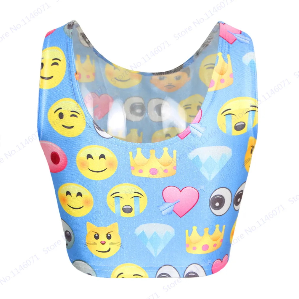 クラシックqq絵文字フィットネスワークアウトビスチェクロップトップかわいい絵文字ランニングベストチューブトップ女性の夏のノースリーブブラウスクロップ Vest Design Blouse Flowervest Carrier Aliexpress クラシックqq絵文字フィットネスワークアウトビスチェクロップトップかわいい絵文字ランニングベストチューブトップ女性の夏のノースリーブブラウスクロップ Vest Design Blouse Flowervest Carrier Aliexpress