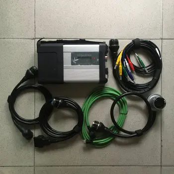 

MB SD C5 without Software HDD MB SD Connect Compact 5 Star Diagnosis with WIFI function for Cars and Trucks Multi-Langauges