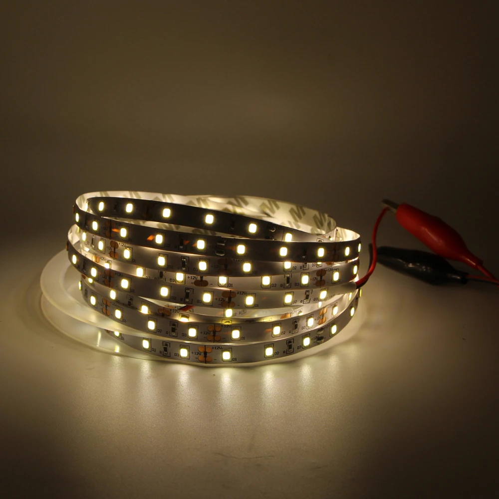 5 м RGB 300 светодиодные полосы света водонепроницаемый tira полоса 3528 2835 SMD + 24 клавиши