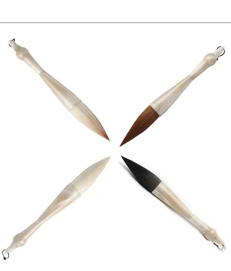 Chineses da Caligrafia Caneta de Caligrafia Escova de Cabelo Forma de Bolsa Excelente Qualidade Pincéis Fuinha Hopper-em Escola Estudante Escrever Dísticos 12 de Caligrafia Escova de Cabelo Fuinha Hopper-em