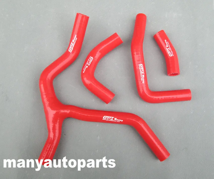 Набор силиконовых радиаторов для HONDA CRF450R CRF 450 R 2013 2014 RED|hose for vacuum cleaner|kit motor electric