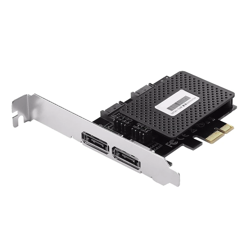 Seizing Ipq &amp I/O Pci-E к Esata3.0 Расширительная карта адаптер активированный Ssd