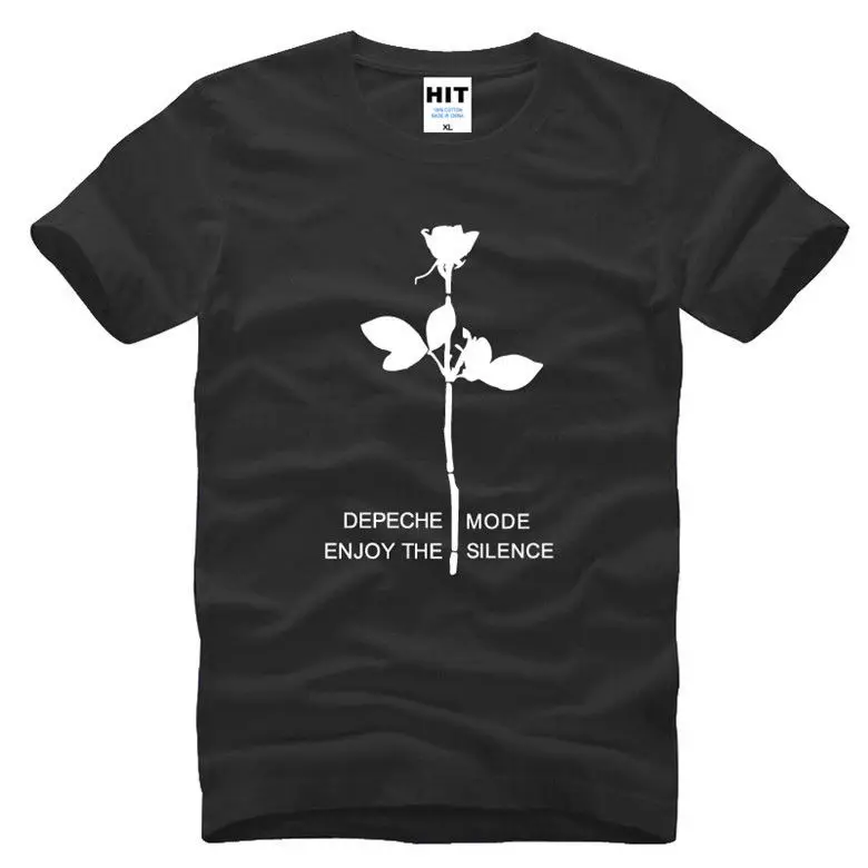 Depeche Mode Enjoy The Silence Electronic Short Sleeve O Men T Shirt ...