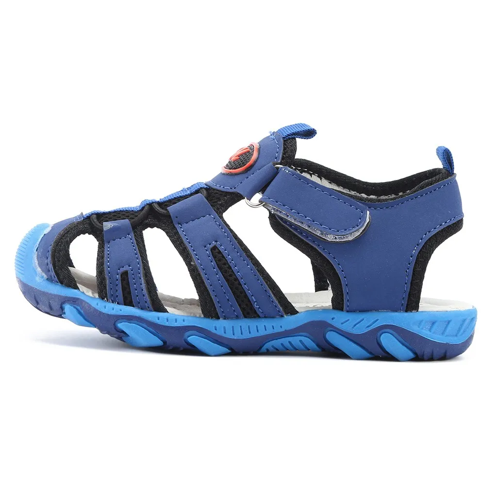 MUQGEW/детская обувь для мальчиков и девочек; летние пляжные сандалии с закрытым носком; кроссовки; спортивная пляжная обувь для маленьких детей;